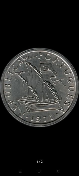 Moeda 10 Escudos Anos: 1971 a 1974
