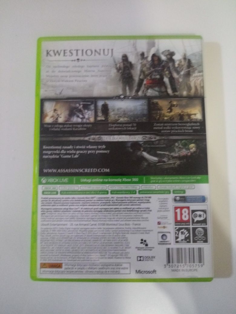 Assassin's creed black flag Xbox 360 PL