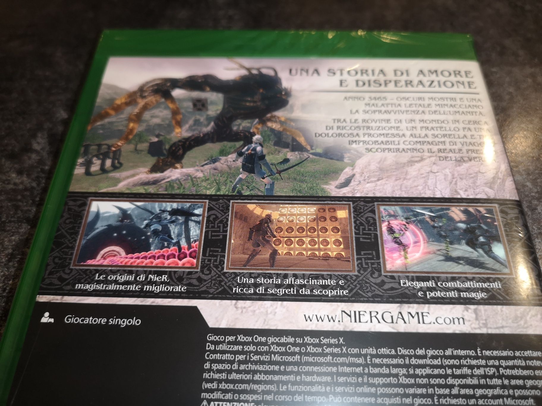 Nier Replicant XBOX ONE /SERIES X gra (nowa w folii) sklep Ursus