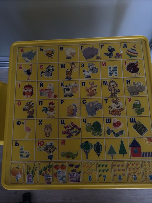 Столик дитячий стол + стілець дитячий