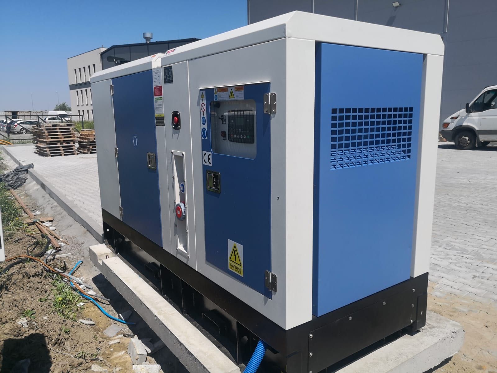agregat prądotwórczy 150 / 165 kW z automatyką ATS nowy DIESEL AVR