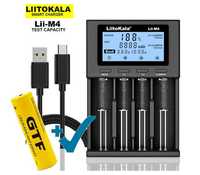 LiitoKala Lii-M4 .Интеллектуальное зарядное устройство