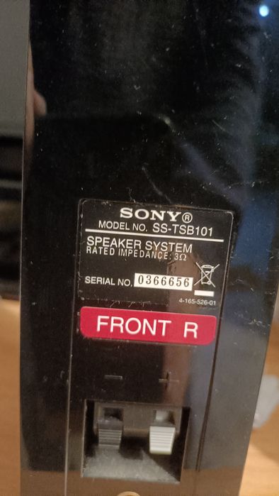 Colunas+DVD+Subwoofer Sony