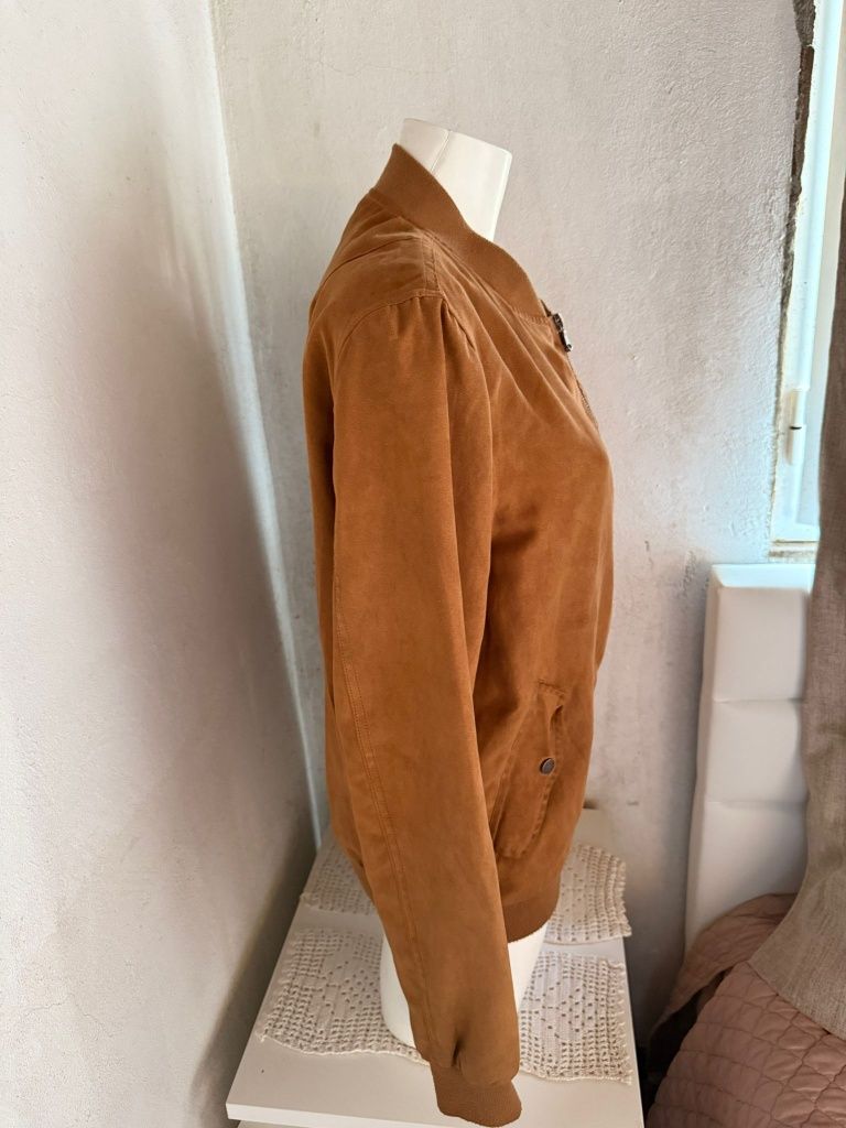 Casaco Bomber Castanho – Collection Finest Label (Tamanho L)