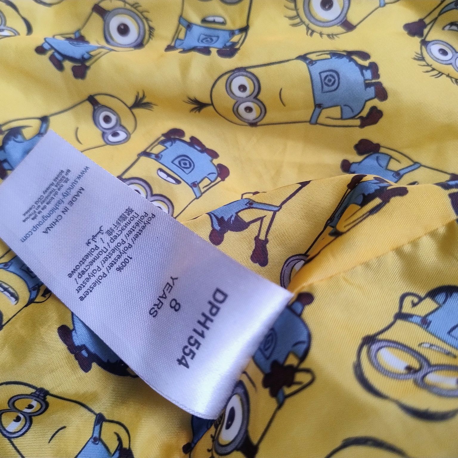 Kurtka jesienno zimowa Minionki 8 lat