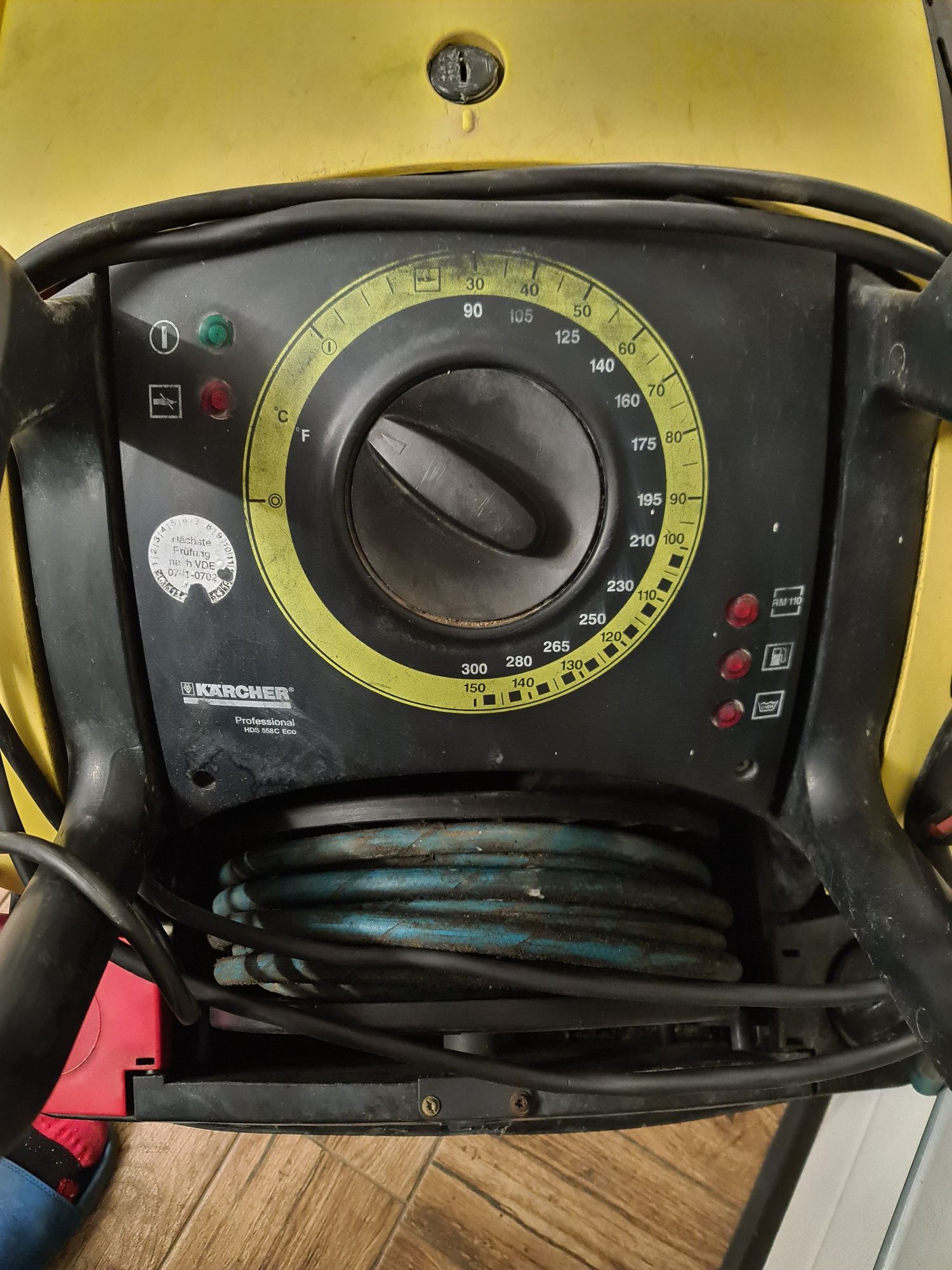 Karcher HDS 558 Eco myjka nilfisk kranzle ciepła woda