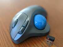 Logitech M570 * Mysz Trackball * 18 miesięcy na jednej baterii *