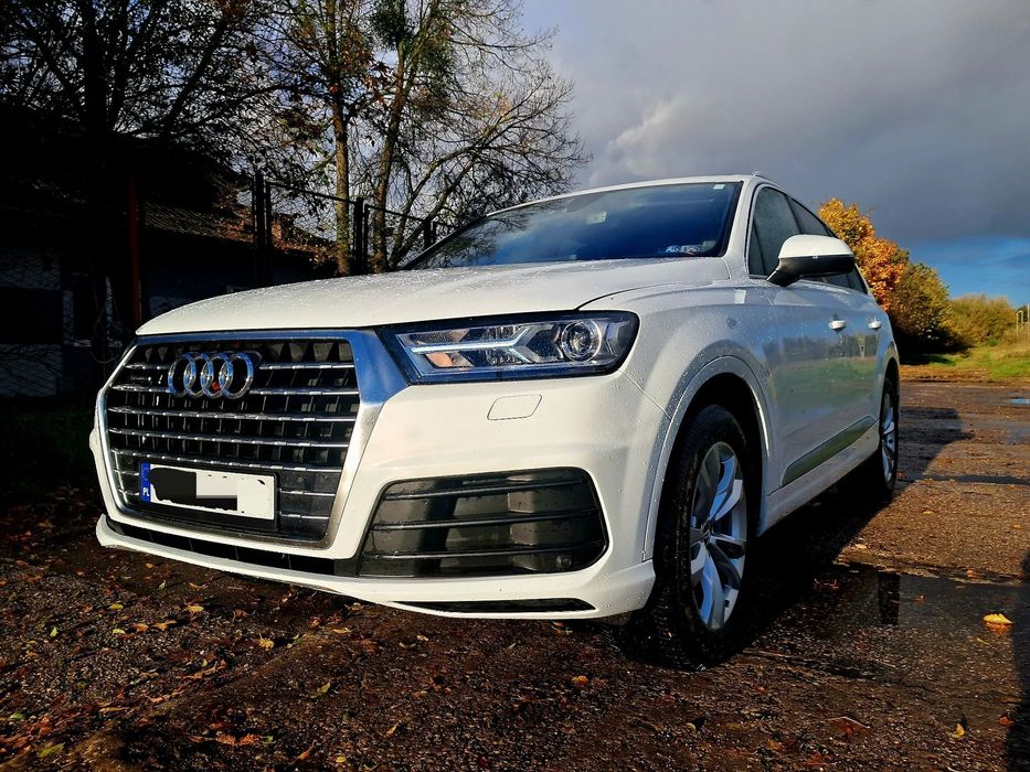 Audi Q7 Audi Q7 3.0 TFSI Quattro   7-osobowy   Biały Metalik