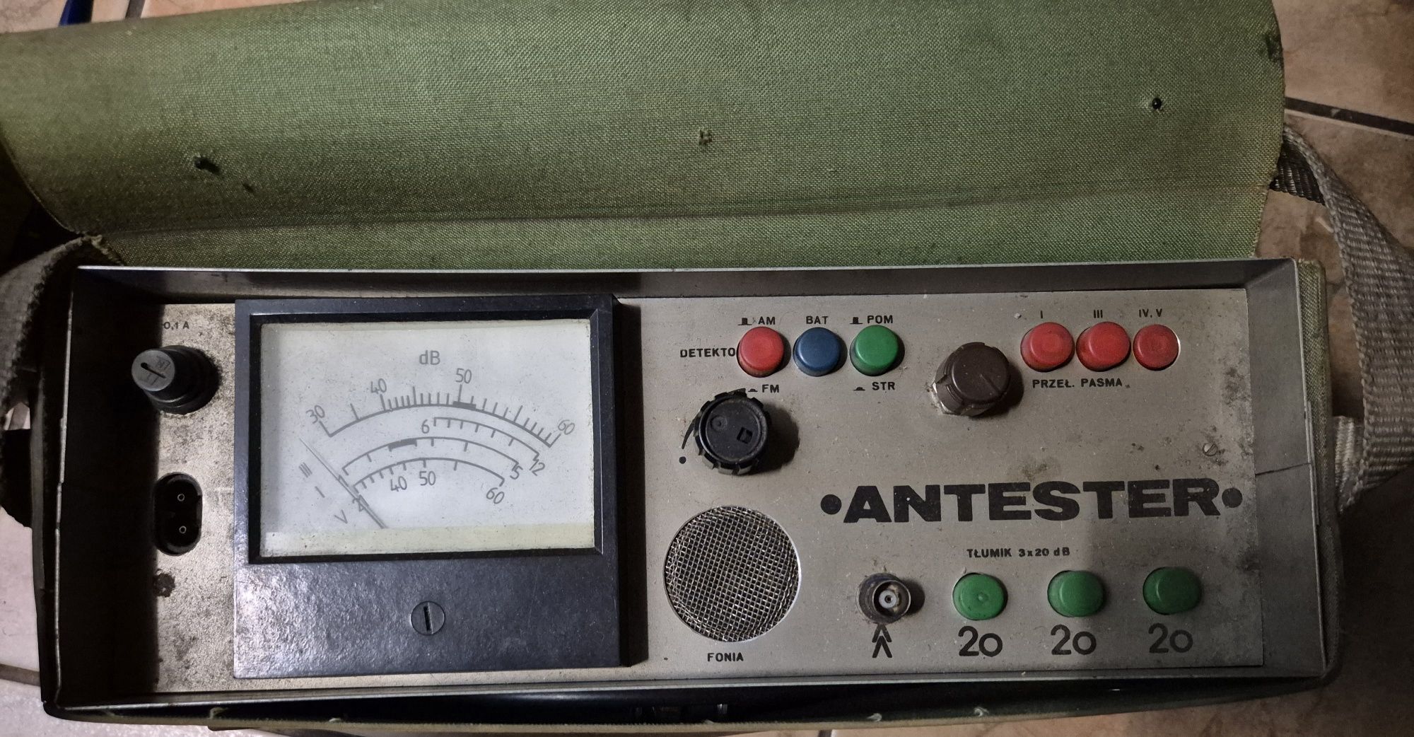 Tester miernik sygnału analogowego Antester