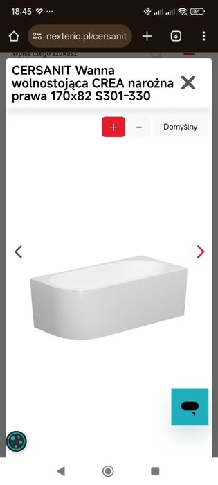 Wanna Cersanit 170x82