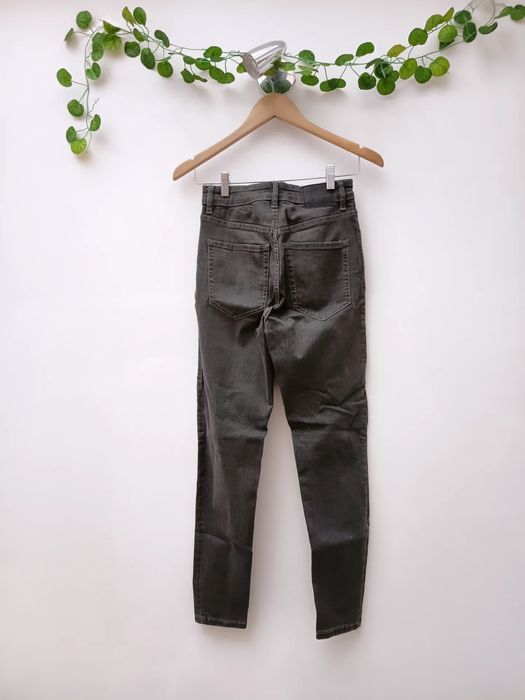 Calças de Ganga Cinzentas Escuras