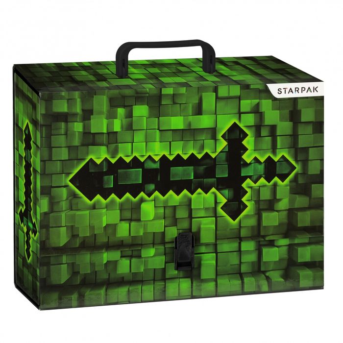 Teczka z Rączka A4/95mm Pixel Game Starpak 559317. Starpak