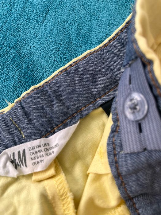 DWIE pary spodenek H&M i PRIMARK 134-140