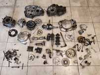 Yamaha DT TZR TDR 125 silnik części wał cylinder kapa Magneto zawór