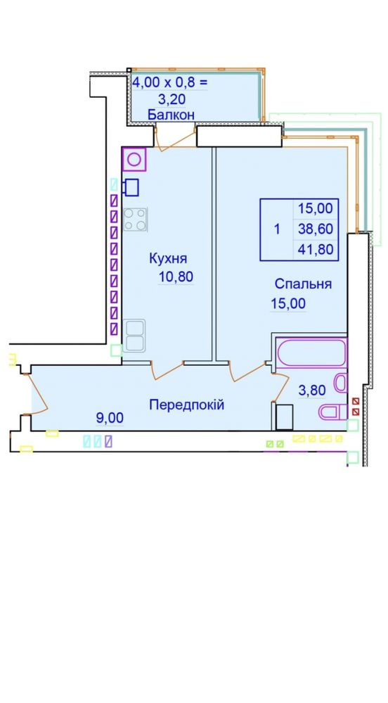 1к квартира, за панорамними вікнами, атлант ЖК ЄВРОПЕЙСЬКИЙ