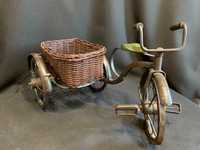 Старинный трицикл велосипед для кукол ручная работа Германия