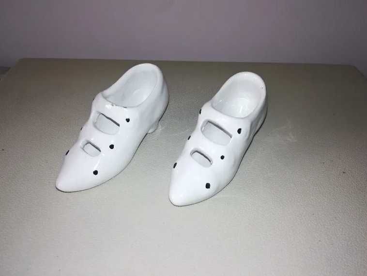 Miniatura em Porcelana: Frascos Perfume e sapatos (desde 15€)  Vintage