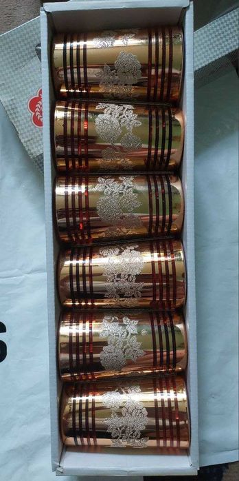 Скляні стакани 6 штук