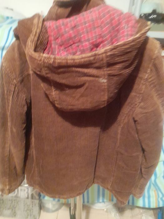 Casaco de menino bombazina da zip 10 anos usdo