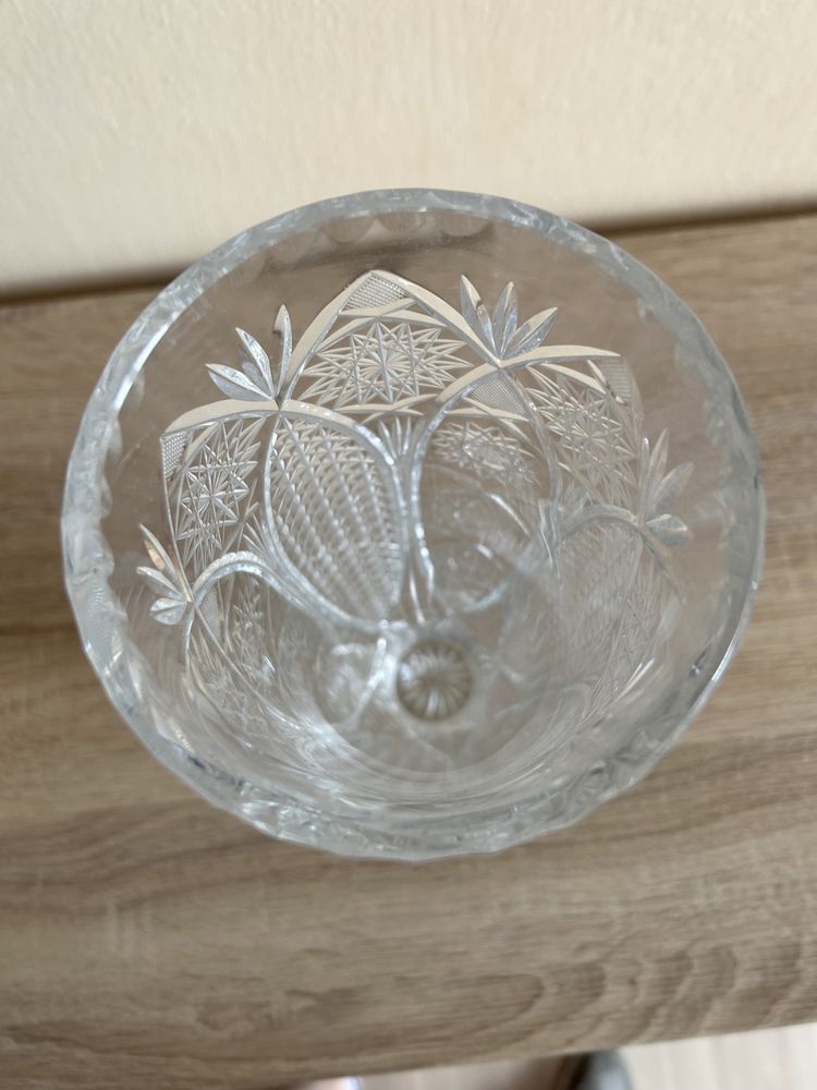 Piękny wazon kryształ stan idealny!