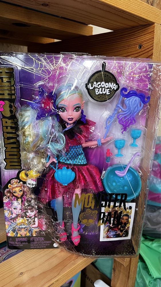 Монстер Хай Лагуна Блю Бал монстрів Monster High Lagoona Blue