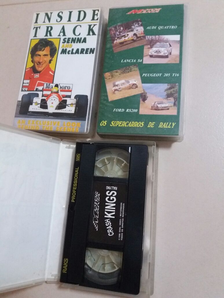 Cassetes VHS  (Hitchcock / Fernandel / Pokémon / Star Wars)