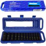 Nasadki Udarowe 1/2'' Mocne Długie Zestaw 10-32mm 13el