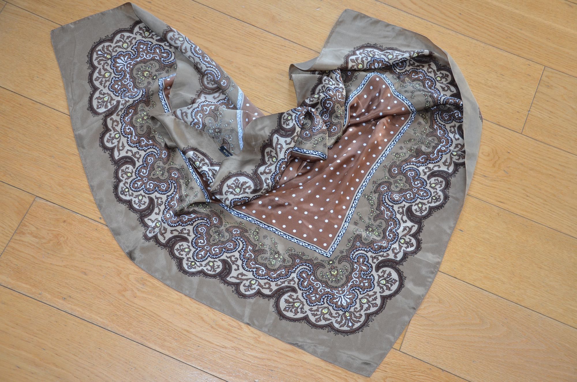 chusta/apaszka Massimo Dutti  silk jedwab