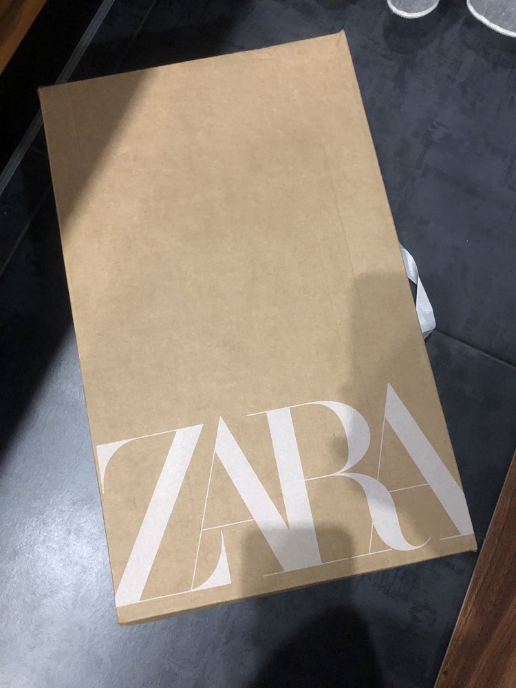 Сапоги замшевые zara