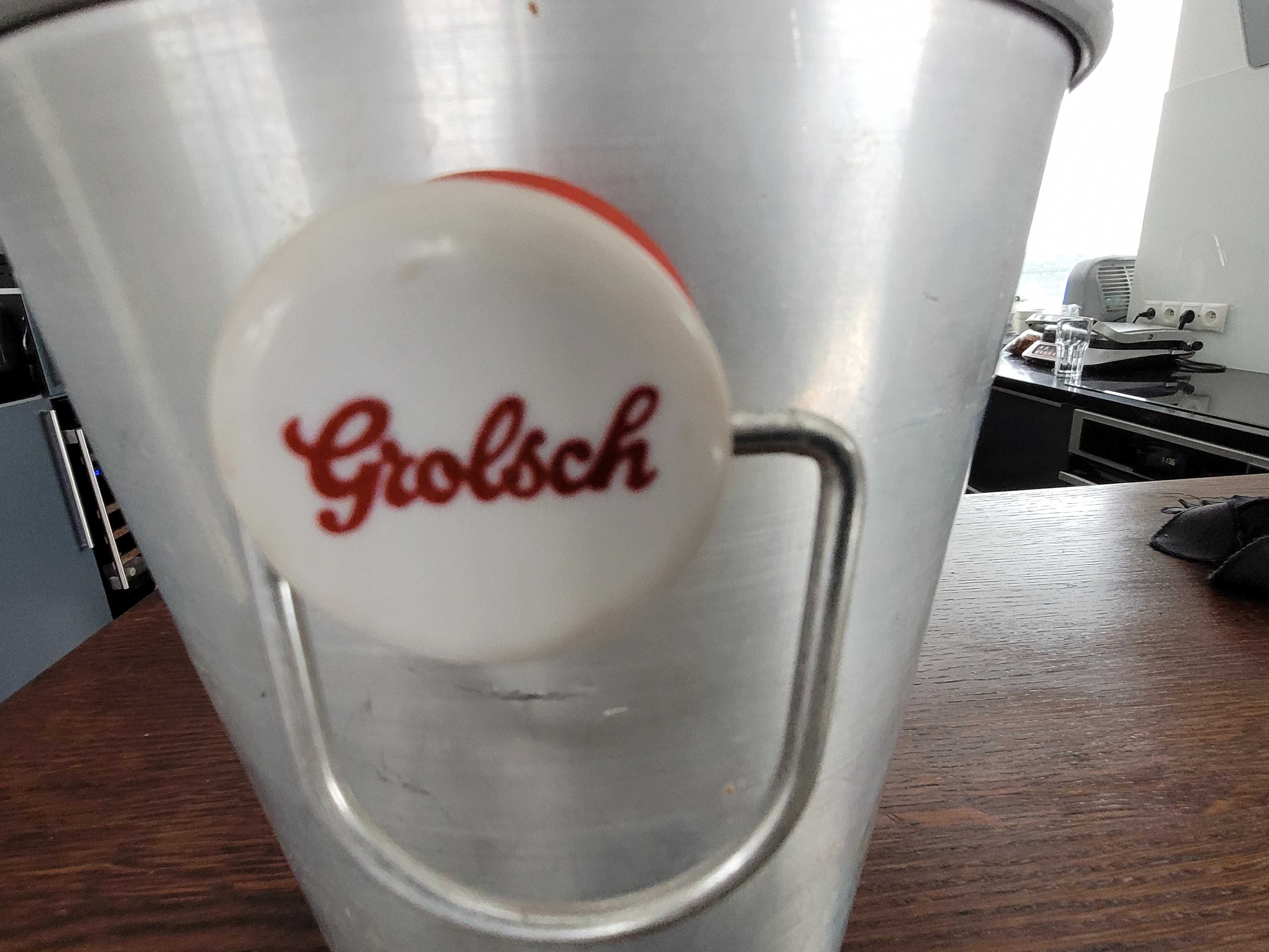 cooler Grolsh, pojemnik do lodu, aluminiowy