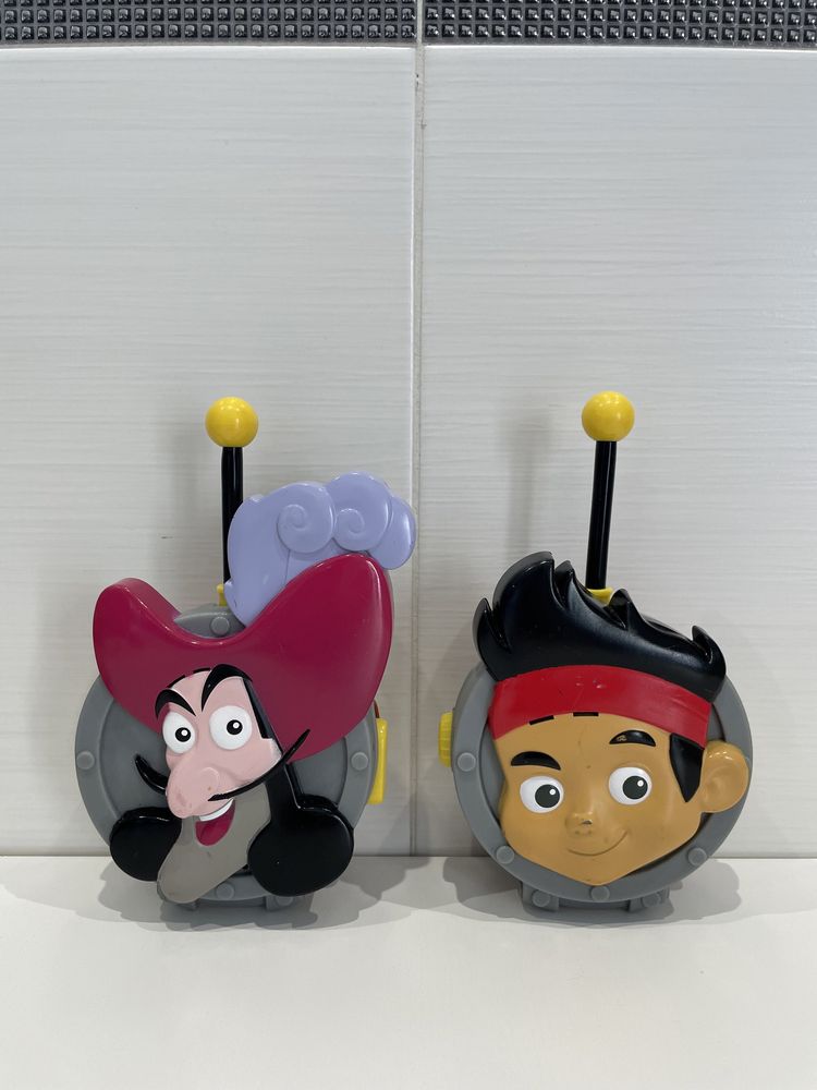 Conjunto Walkie Talkie crianças Jake e os piratas