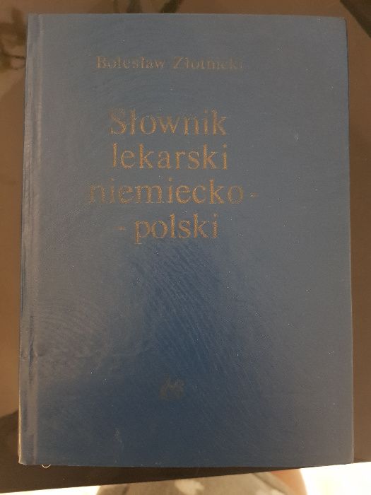 Słownik lekarski niemiecko -polski 1989 Złotnicki