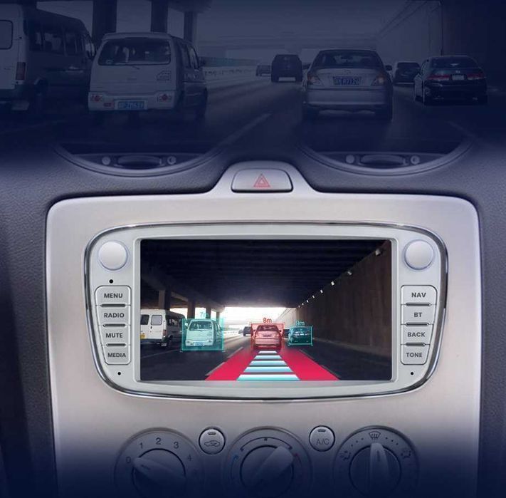 Radio Android CarPlay Ford Focus/Mondeo/S-Max/Kuga/C-Max