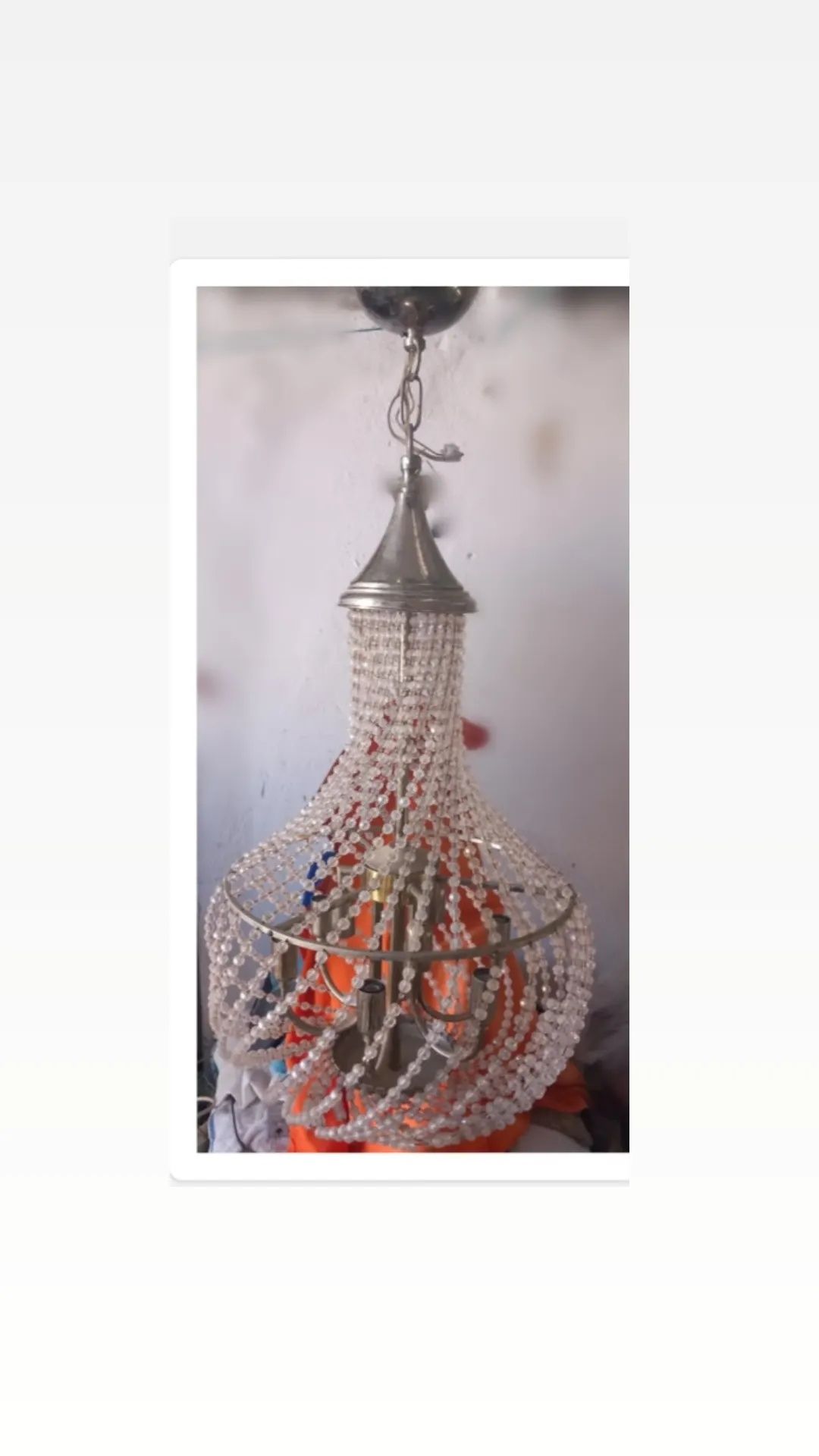 Candeeiro "lustre" antigo