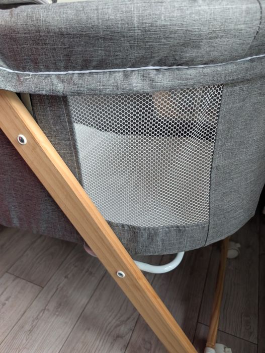 Łóżeczko dziecięce i niemowlęce składane na kółkach kołyska