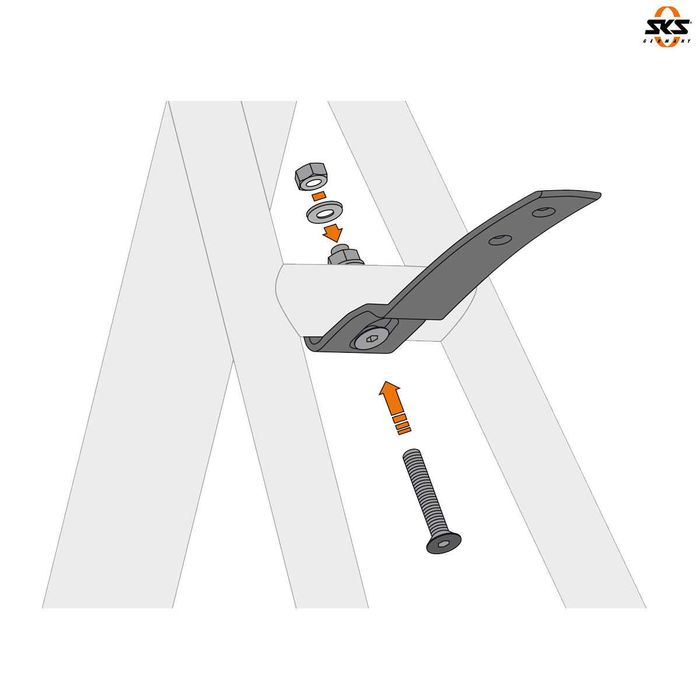 Adapter SKS do tylnego błotnika VELO 55 & VELO 65 (część numer: 10168)