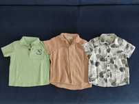 3 koszulki polo chłopiec CoolClub SoCute r. 92