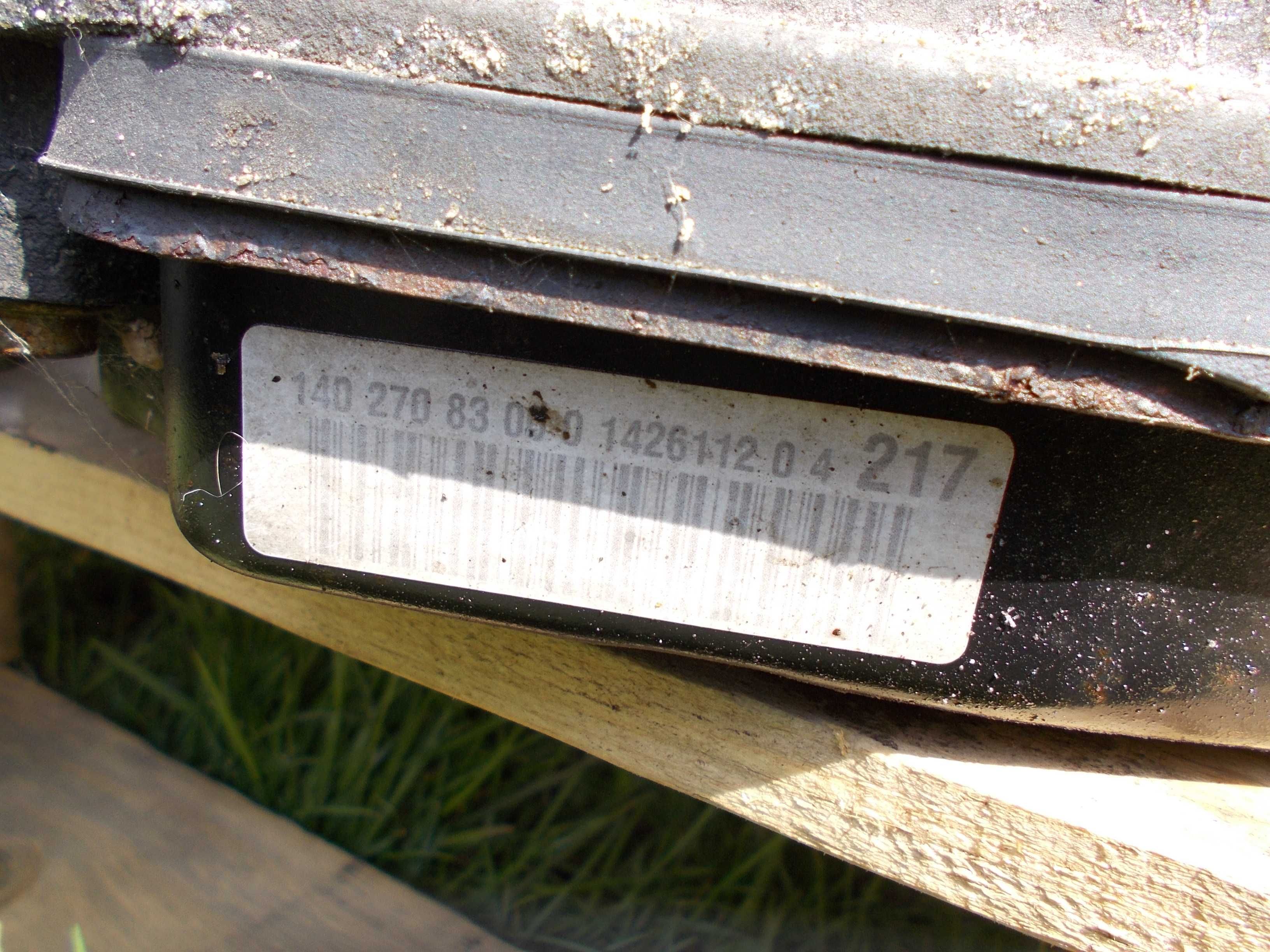mercedes w210 3.0td OM606  skrzynia 722.6080 automat 140270.9100