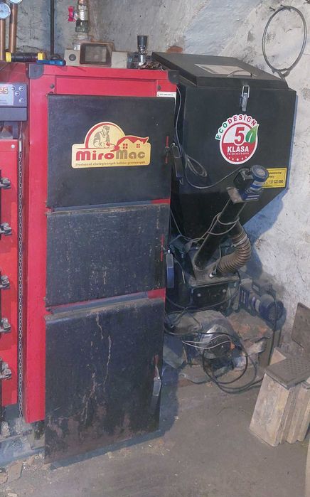 Kocioł z podajnikiem na pelet MIRO-MAC Technix Pel 19 kw