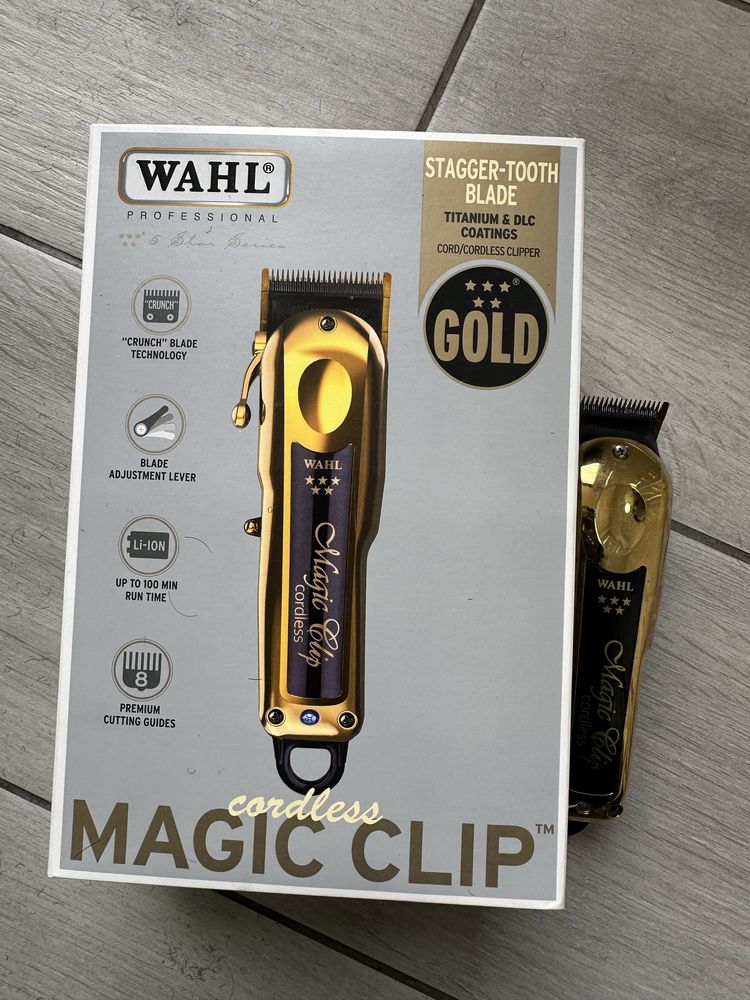 Wahl magic clip gold edition