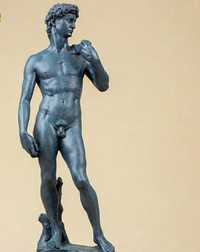 Estátua Nova em bronze "David"