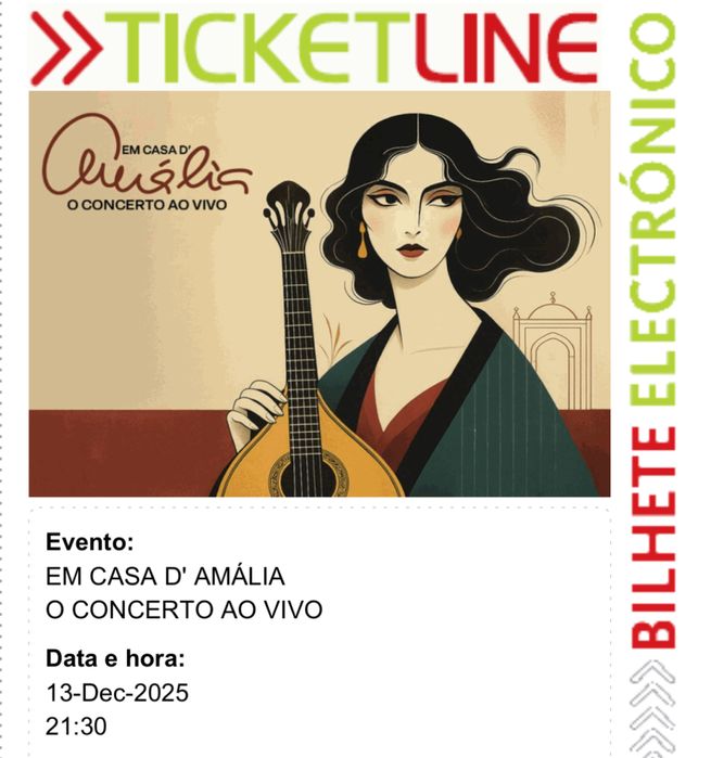 4 bilhetes “Em Casa D’ Amália” - Braga HOJE