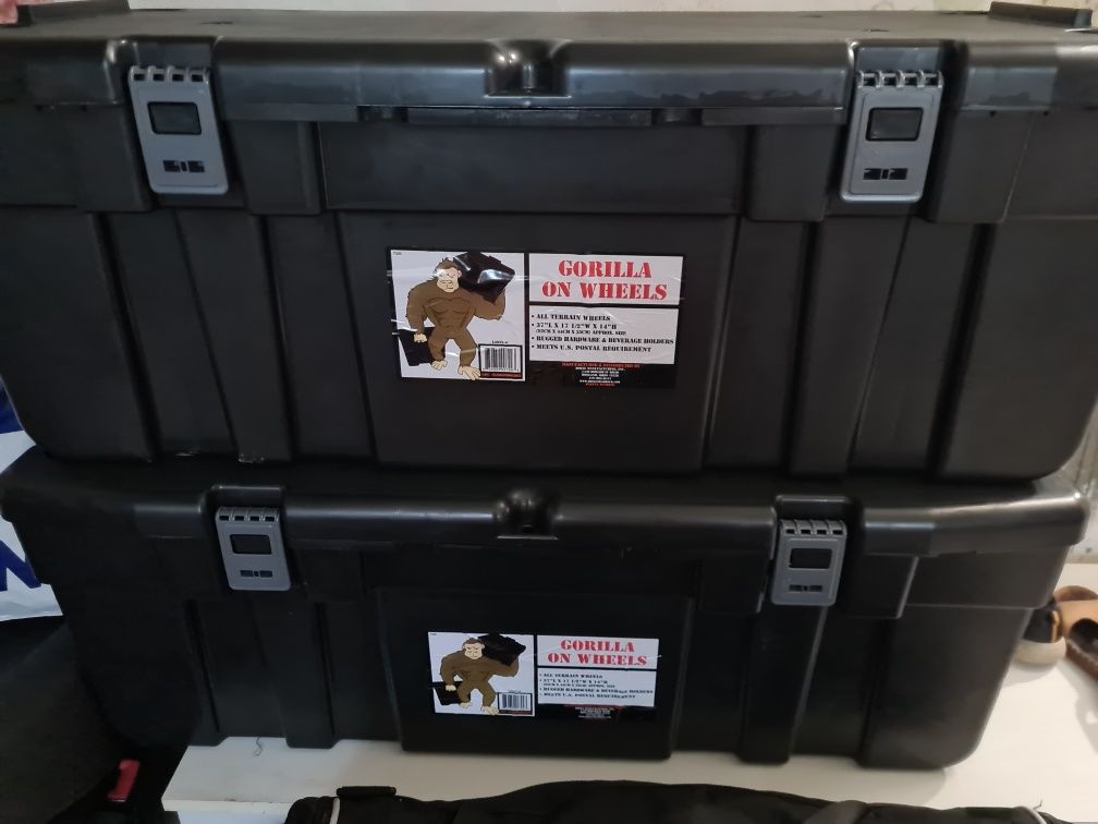 Gorilla on wheels super pojemny box loker