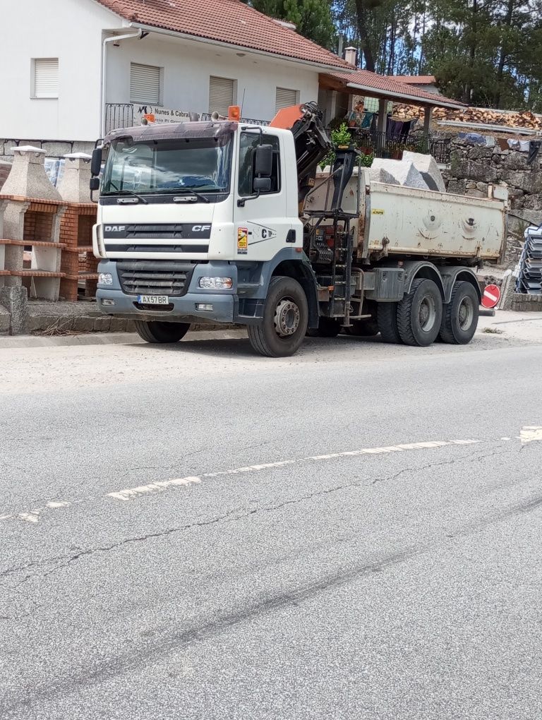 DAF cf 380 c grua