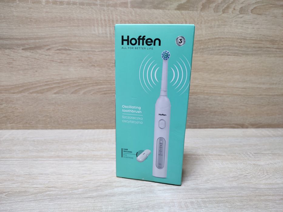 Szczoteczka elektryczna hoffen do zębów skuteczne czyszczenie