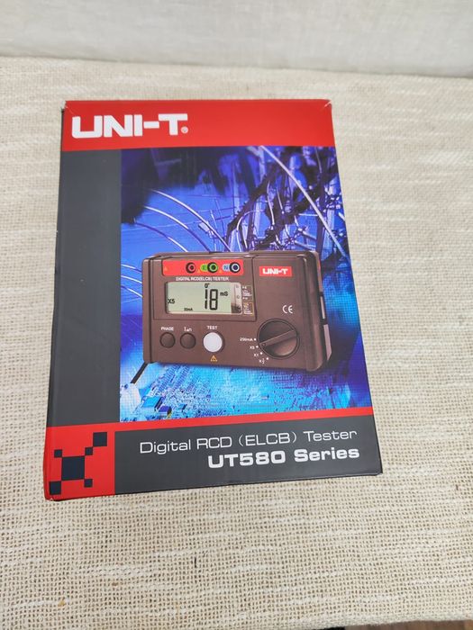 Tester różnicowoprądowy UNI-T UT582 Digital RCD – miernik wyłączników