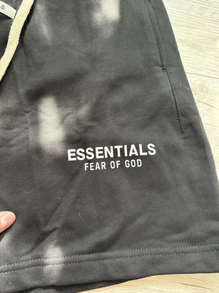 Шорти Essentials Fear Of God | Essentials FOG чорні