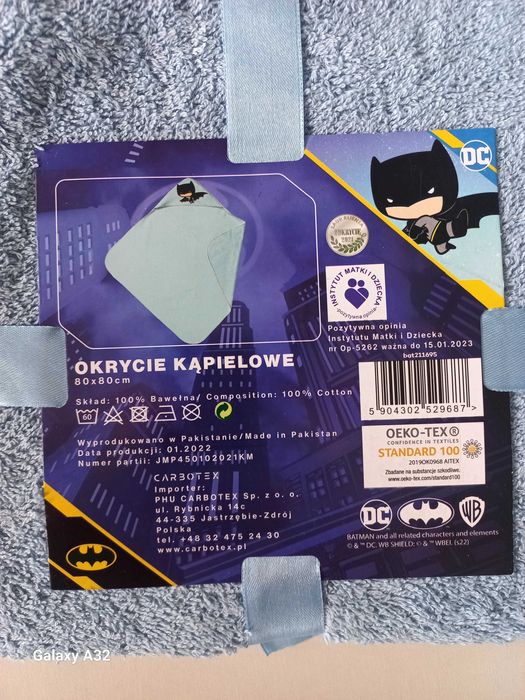 Ręcznik dla niemowląt, dzieci