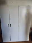 Guarda vestidos branco com 3 portas
