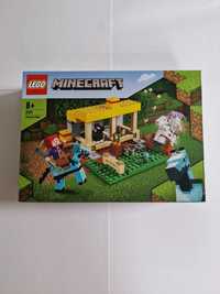 Lego minecraft 21171 stadnina koni